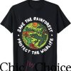 Rainforest Cafe T-Shirt Save The Rainforest Environmental