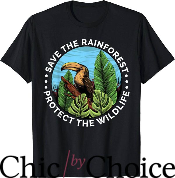 Rainforest Cafe T-Shirt Save The Rainforest Tee Trending