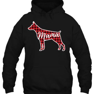 Red Plaid Mama Doberman Dog Mom Buffalo Pajama 2 Red Plaid Mama Doberman Dog Mom Buffalo Pajama 3