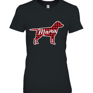 Red Plaid Mama Labrador Retriever Dog Mom Buffalo