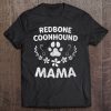 Reds Lover Funny Dog Mom Gifts Redbone Coonhound Mama