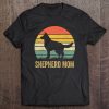 Retro German Shepherd Mom Gift Dog Mom