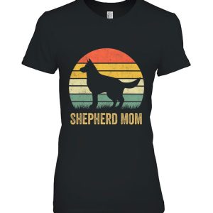 Retro German Shepherd Mom Gift Dog Mom