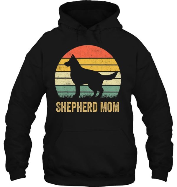 Retro German Shepherd Mom Gift Dog Mom