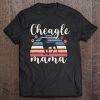 Retro Vintage Cheagle Mama Dog Mom Lover Chihuahua Beagle
