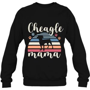 Retro Vintage Cheagle Mama Dog Mom Lover Chihuahua Beagle 4
