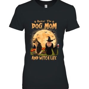 Rocking The Dog Mom And Witch Life German Shepherd Halloween