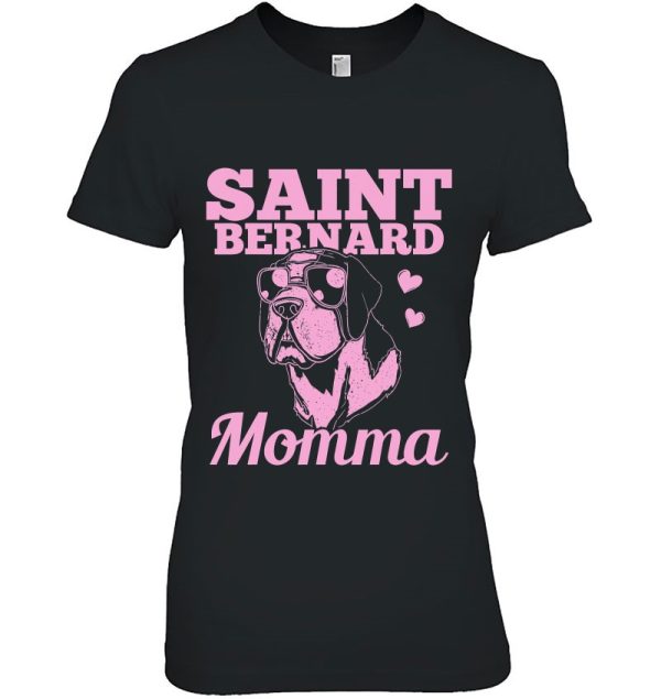 Saint Bernard Momma Dog Mom Mama Gift