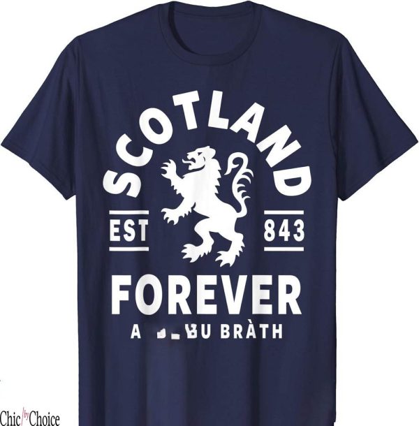 Scotland 150th Anniversary T-Shirt Forever Rampant Lion