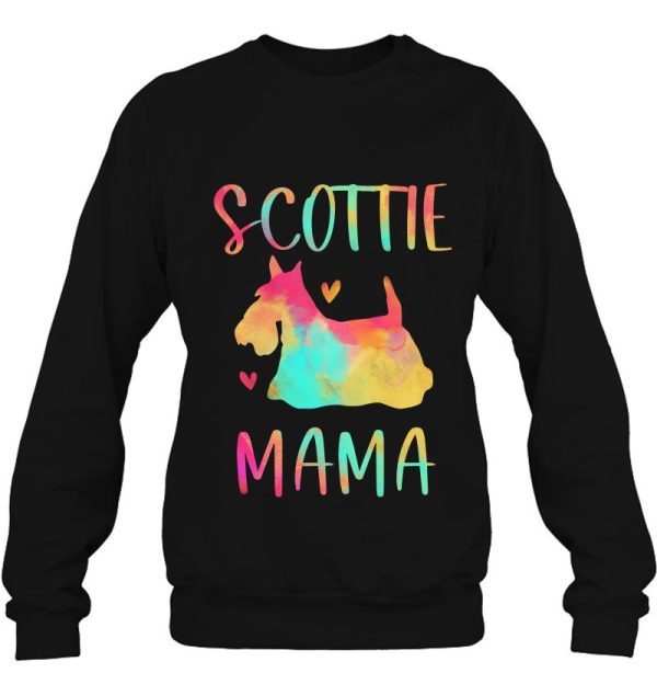 Scottie Mama Colorful Scottish Terrier Gifts Dog Mom