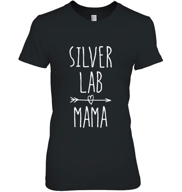 Silver Lab Dog Mom Gift Cute Silver Lab Mama