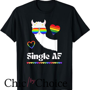 Single Af T Shirt LGBT Valentine’s Day