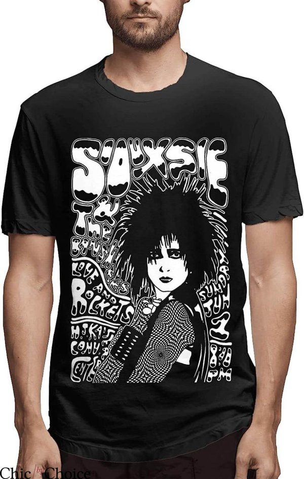 Siouxsie And The Banshees T-Shirt Casual Printing Music