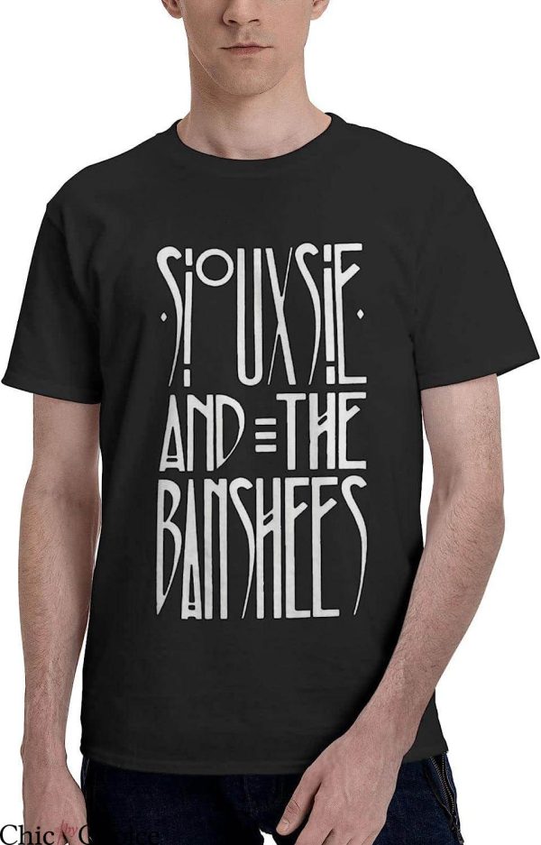 Siouxsie And The Banshees T-Shirt Siouxsie Banshees Logo Tee