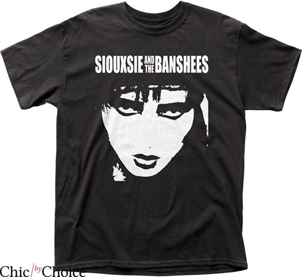 Siouxsie And The Banshees T-Shirt The Banshees Face Music