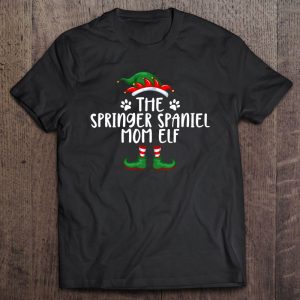 Springer Spaniel Mom Dog Elf Christmas X Mas Pajama Women