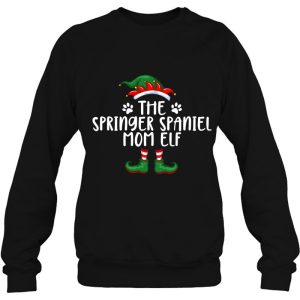 Springer Spaniel Mom Dog Elf Christmas X Mas Pajama Women 4