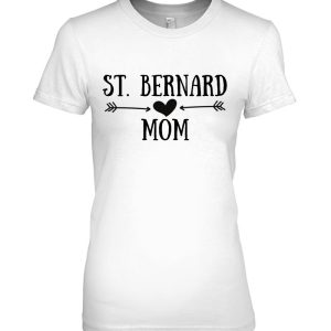 St. Bernard Mom Funny Saint Bernard Gifts For Women Dog