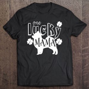 St Patricks Day Pomeranian Happy Mama Dog Mom