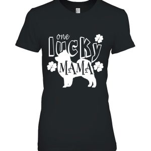 St Patricks Day Pomeranian Happy Mama Dog Mom