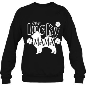 St Patricks Day Pomeranian Happy Mama Dog Mom 4