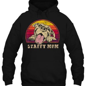 Staffy Mom Vintage Retro Smiling Staffordshire Terrier 3