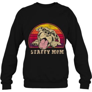 Staffy Mom Vintage Retro Smiling Staffordshire Terrier 4