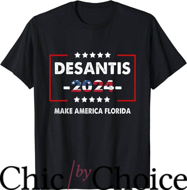 Stanley Desantis T-Shirt DeSantis 2024 Election Shirt Movie