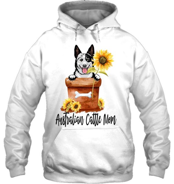 Sunflower Australian Cattle Mom Dog Lover Gifts