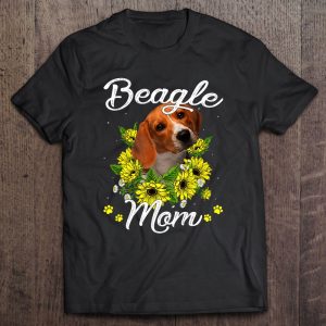 Sunflower Beagle Mom Dog Mom Mother’s Day