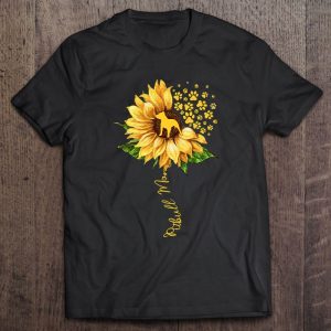 Sunflower Pitbull Mom Dog Lover Mother’s Day Dog