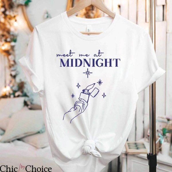 Taylor Swift Midnights T-Shirt Lighter Meet Me At Midnight
