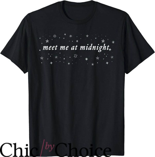 Taylor Swift Midnights T-Shirt Meet Me At Midnight