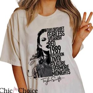 Taylor Swift Midnights T-Shirt Taylor Albums