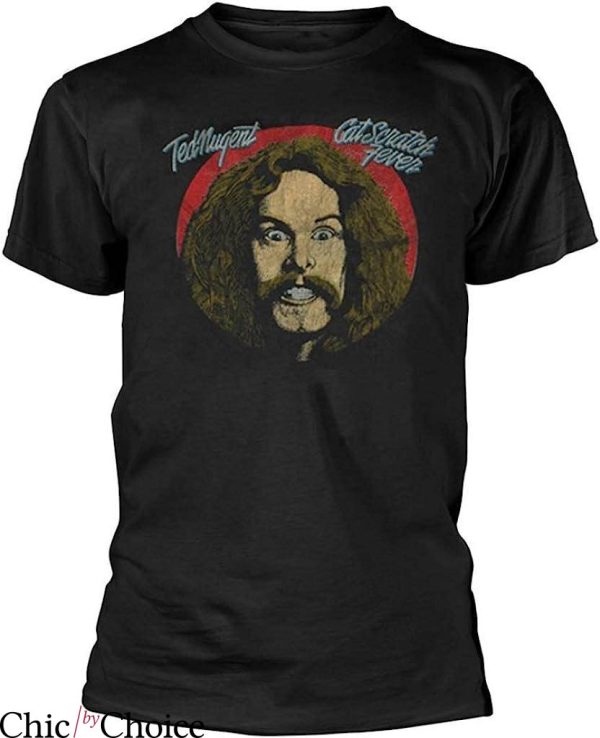 Ted Nugent T-Shirt Cat Scratch Fever Tour Trending