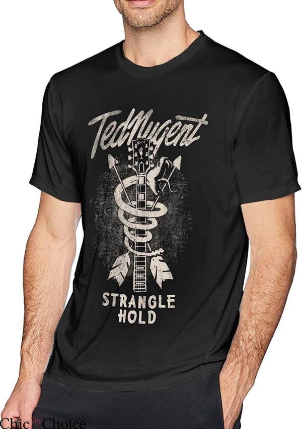 Ted Nugent T-Shirt Strange Hold T-Shirt Trending