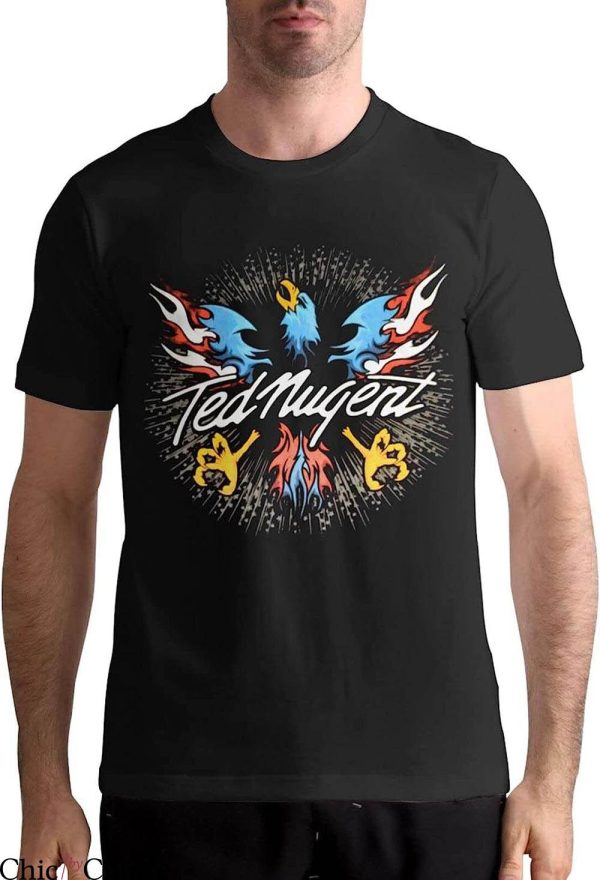 Ted Nugent T-Shirt The Fire Eagle T-Shirt Trending
