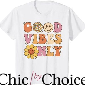 The Good T-Shirt Good Vibes Only Peace Love Trending