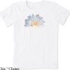 The Good T-Shirt Watercolor Daisy Birds T-Shirt Trending