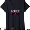 Thelma And Louise T-Shirt Louise Pink Glasses Tee Movie
