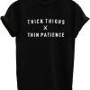 Thick Thighs T-Shirt Trending