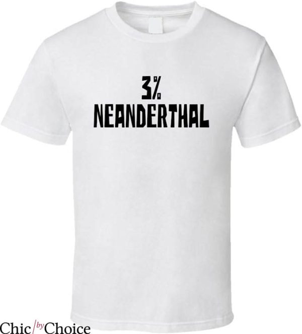 Three Percenters T-Shirt 3 Percent Neanderthal