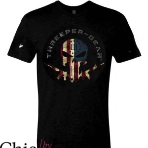 Three Percenters T-Shirt American Threeper Gear