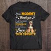Tibetan Terrier Dear Mommy Thank You For Being My Mommy