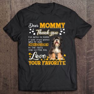 Tibetan Terrier Dear Mommy Thank You For Being My Mommy