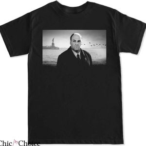 Tony Soprano T-Shirt He Is Alone In The Sea Movie