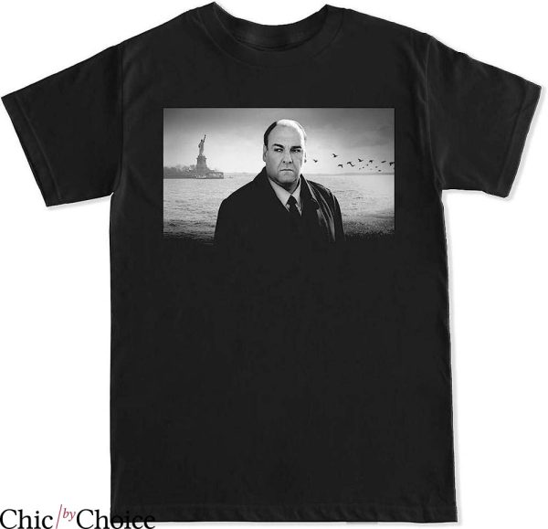 Tony Soprano T-Shirt He Is Alone In The Sea Movie