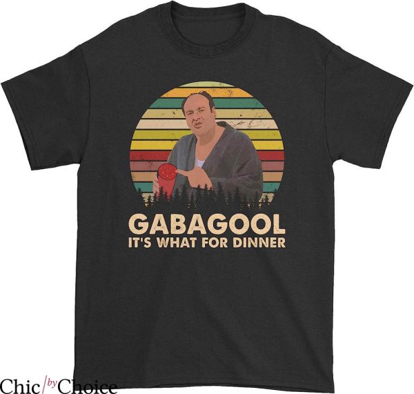 Tony Soprano T-Shirt It’s What for Dinner T-Shirt Movie