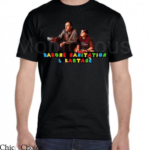 Tony Soprano T-Shirt Mafia Gangster T-Shirt Movie