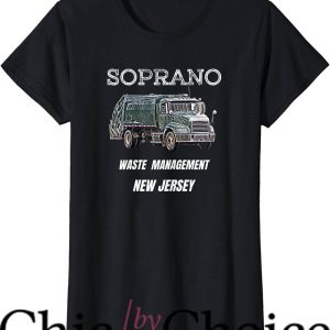 Tony Soprano T-Shirt Soprano Garbage Truck Waste Movie